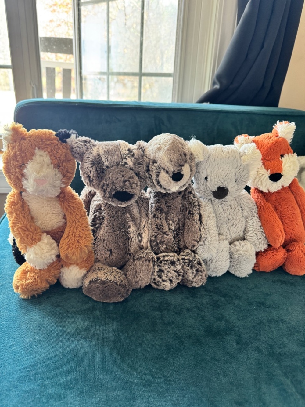 Jellycat Plush Woodland Friends Set